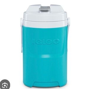 Igloo Teal and White Drink Cooler